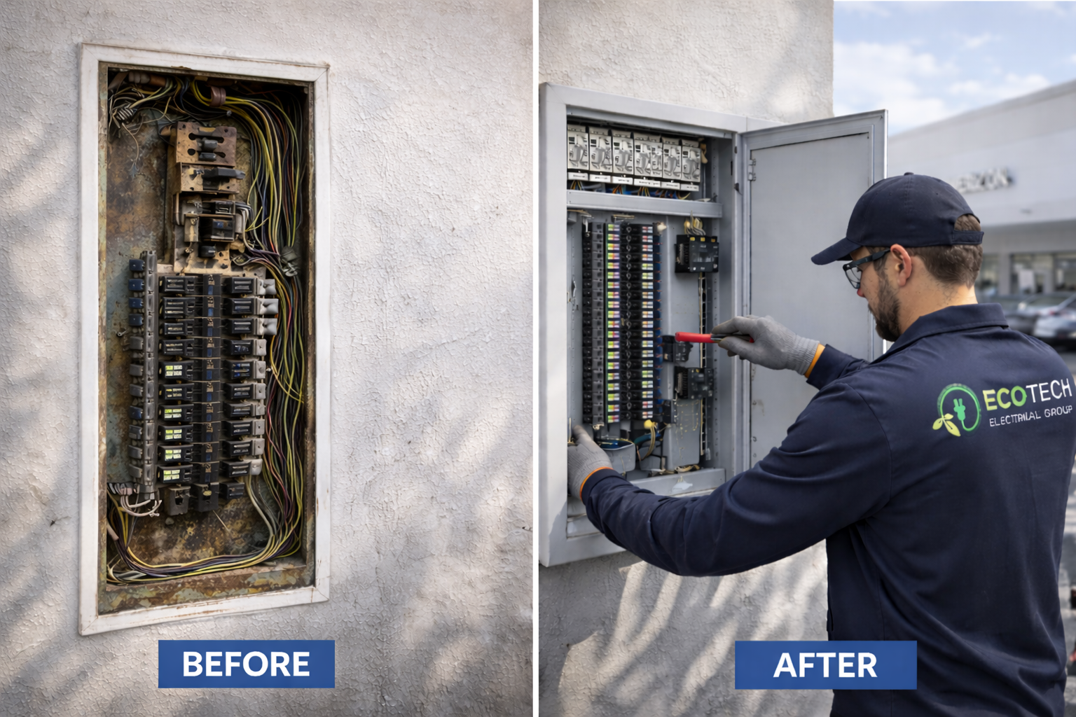 Panel replacement and upgrades