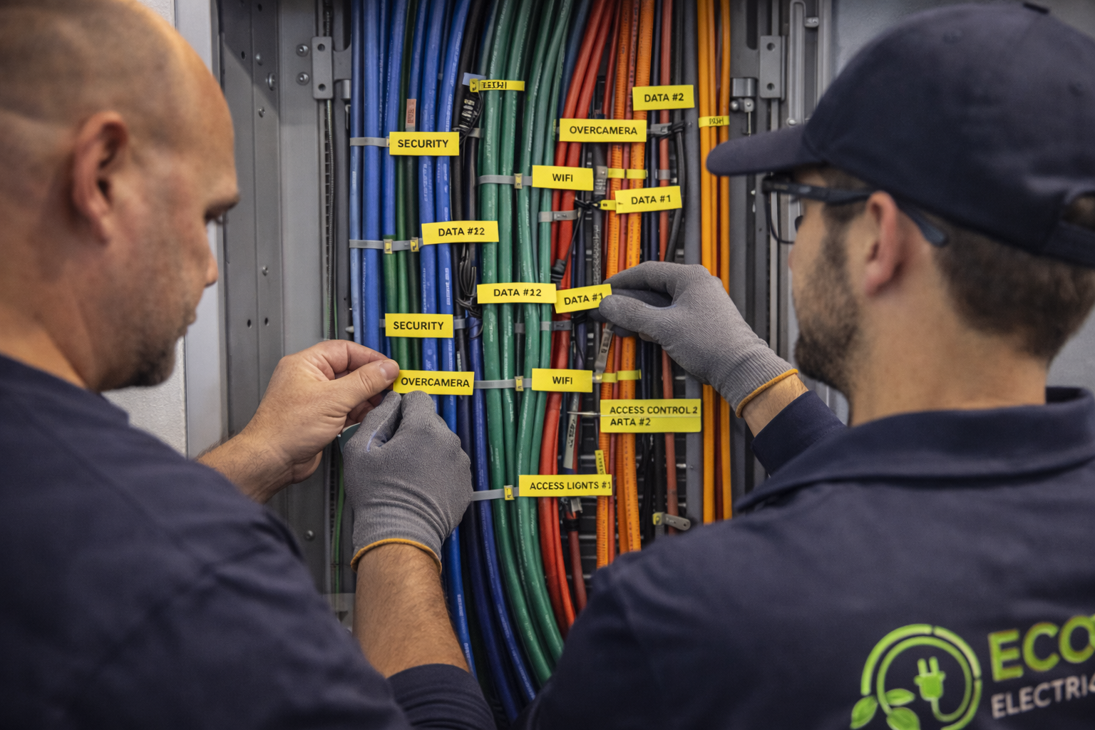 Circuit labeling and organization