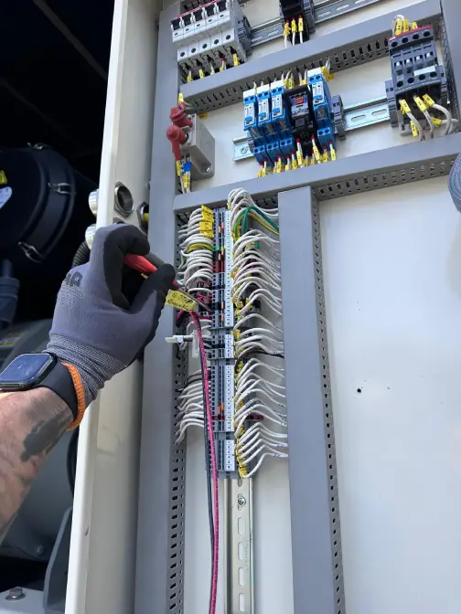 Transfer switch installation